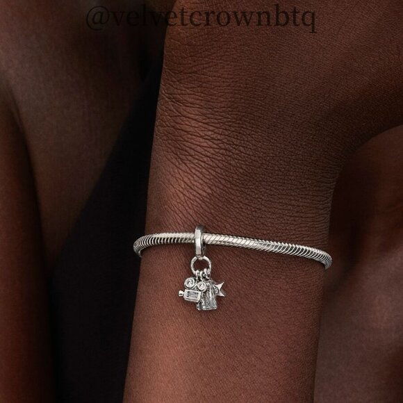 Pandora Hollywood Symbols Dangle Charm|Pendant - Picture 2 of 2